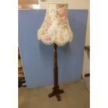 An Old Charm oak standard lamp