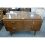 A small tola wood sideboard