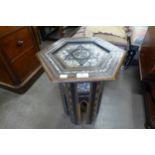 A Moorish mother of pearl inlaid octagonal occasional table