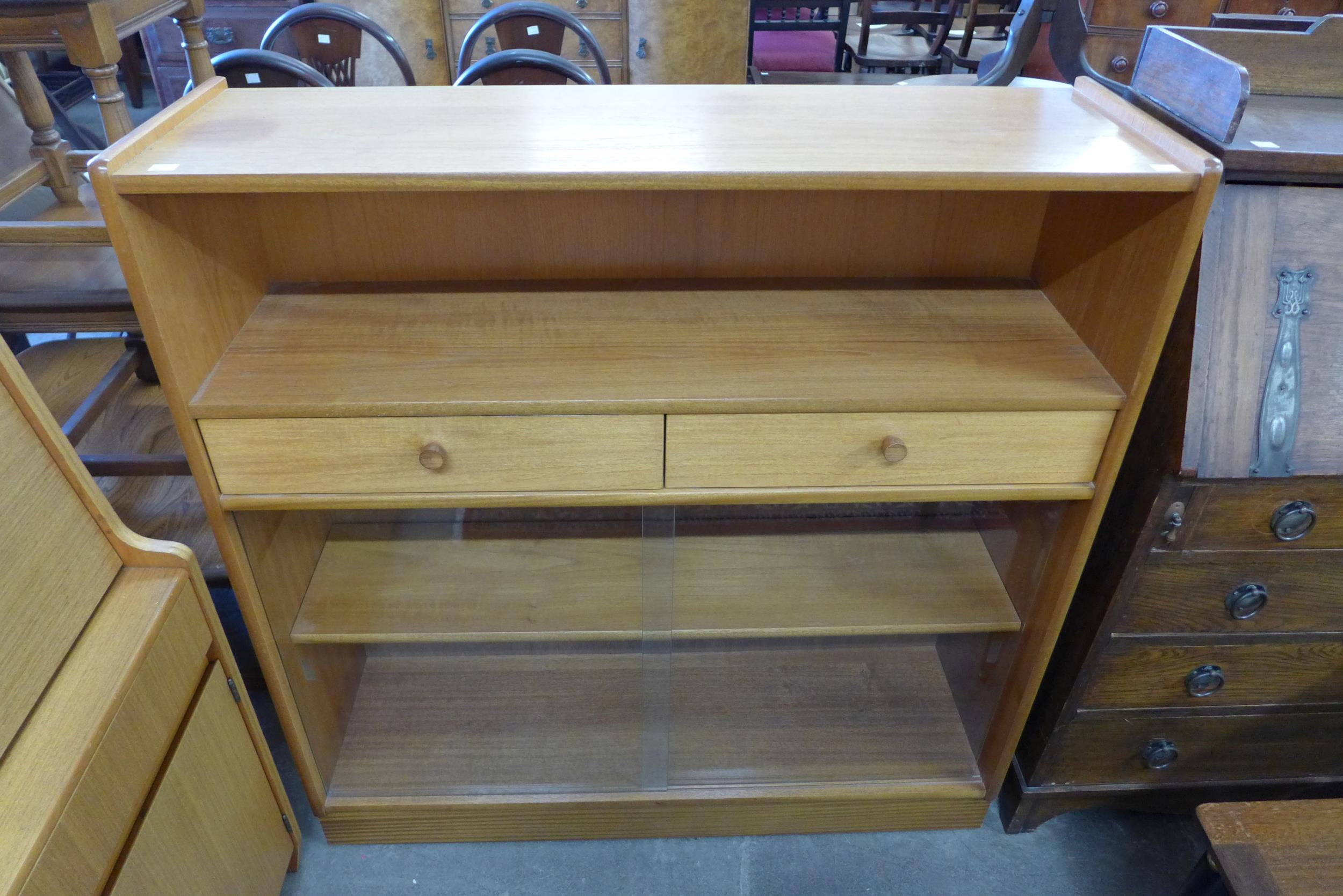 A Nathan teak bookcase