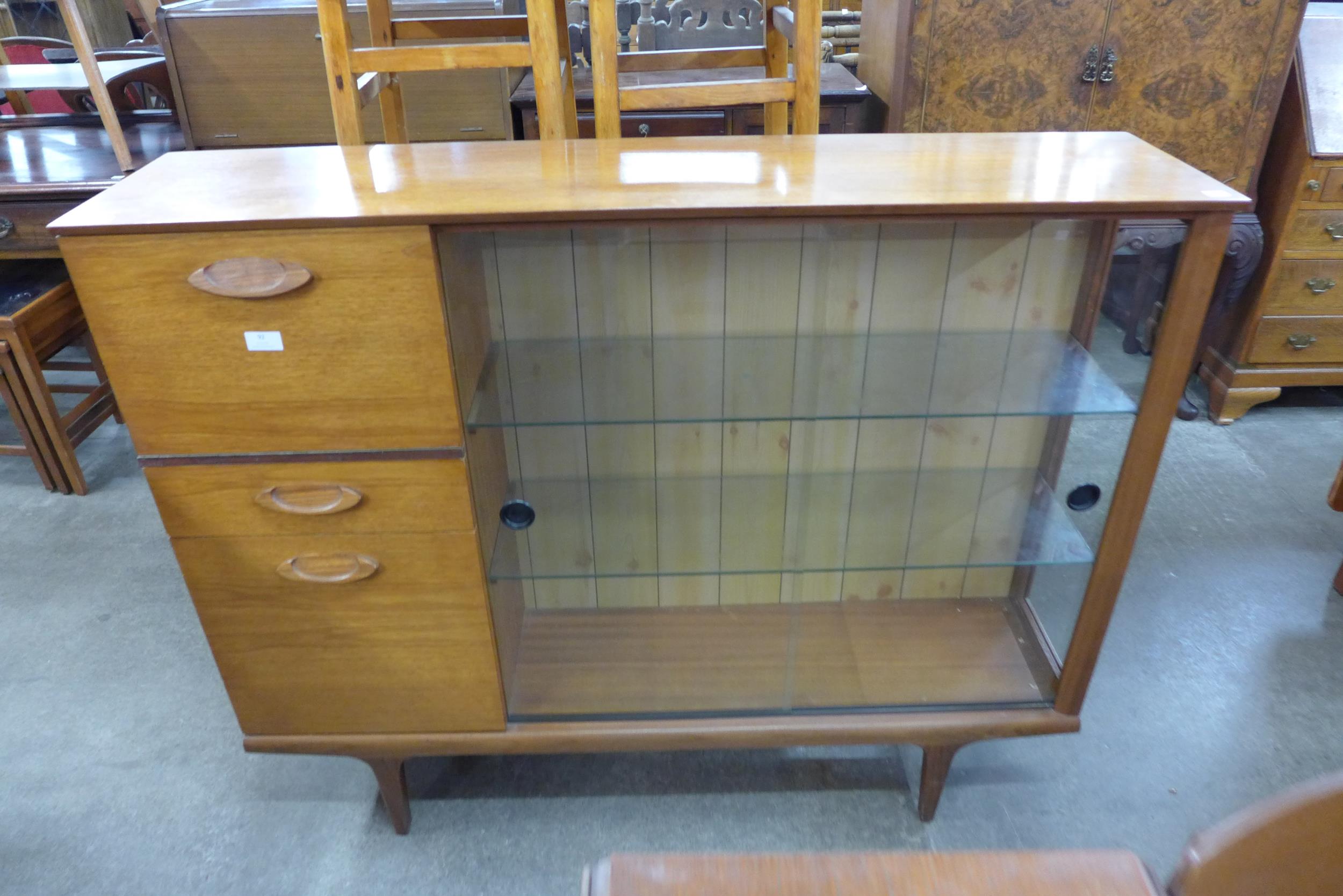 A teak bookcase - Image 2 of 2