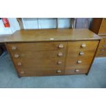 A Stag Cantata teak chest of drawers