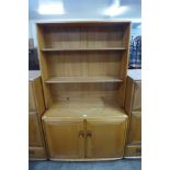 An Ercol Blonde ash bookcase