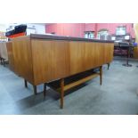 A teak sideboard