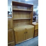 An Ercol Blonde ash bookcase