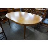 A G-Plan Fresco teak extending dining table