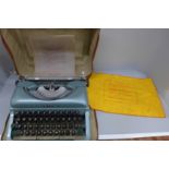 An Imperial Good Companion 4 typewriter, cased