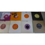 Thirty-five 1960's and early 1970's soul and R 'n' B 7" singles