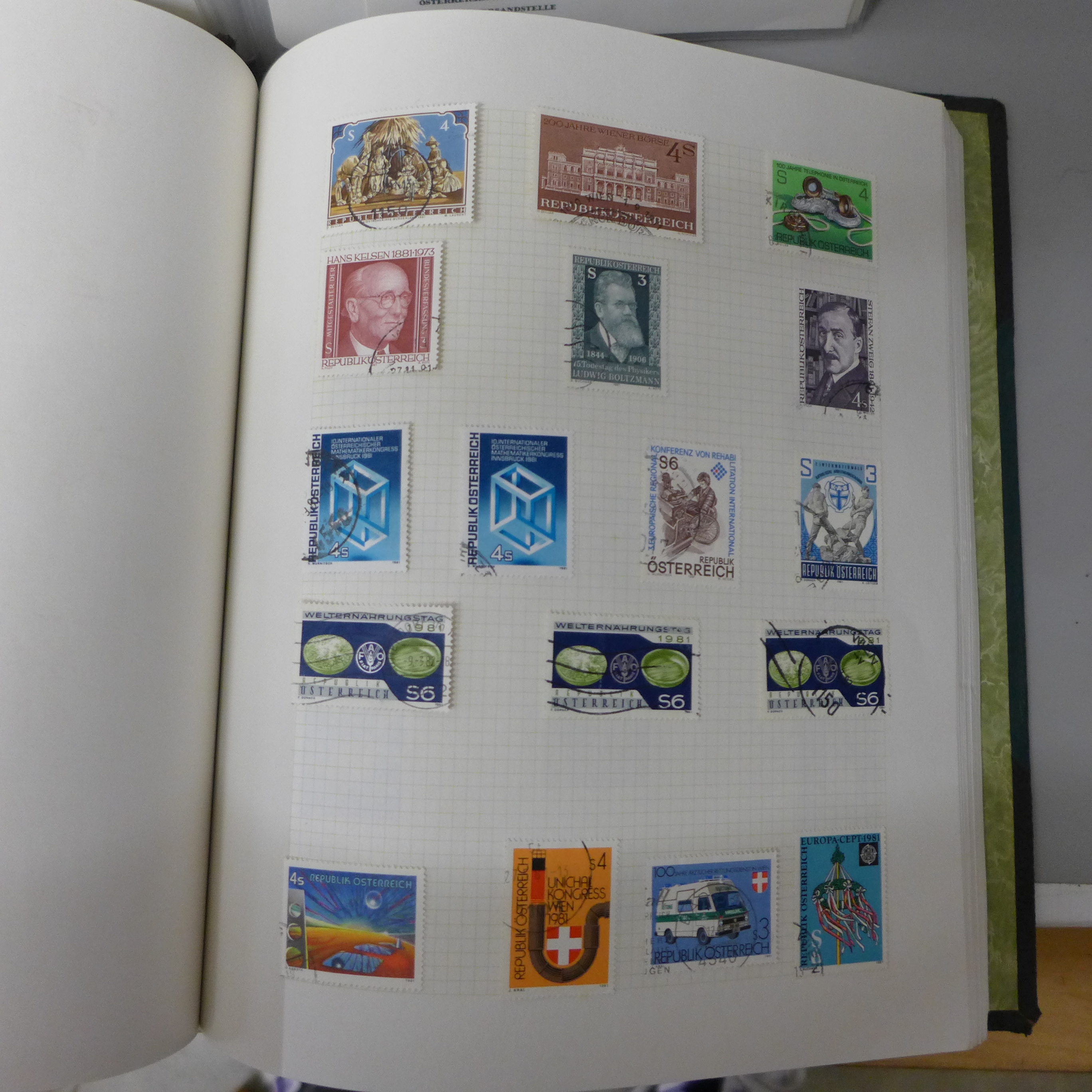 Stamps: an album of Austria stamps and an album of first day covers - Image 2 of 3