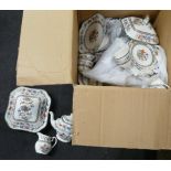 A Copeland Spode Chinese Rose dinner service and tea set **PLEASE NOTE THIS LOT IS NOT ELIGIBLE