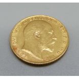 An Edward VII 1910 full sovereign