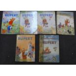 1950's Rupert annuals, 1950-1958