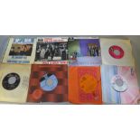 Fifty-one 1960's - 1970's 7" singles, The Kinks, Bill Forbes, Jimmy Soul, Freddie and the