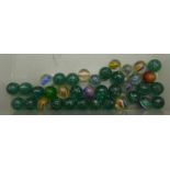 A collection of early 20th Century marbles