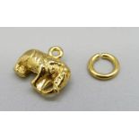 A small elephant charm