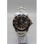 A Rolex Tudor Prince Oysterdate Submariner 'Snowflake' wristwatch