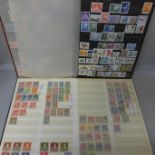 Stamps: stock books of stamps and postal history of Austria and Sweden