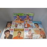 An RCA Records Elvis Presley box set of 7" singles
