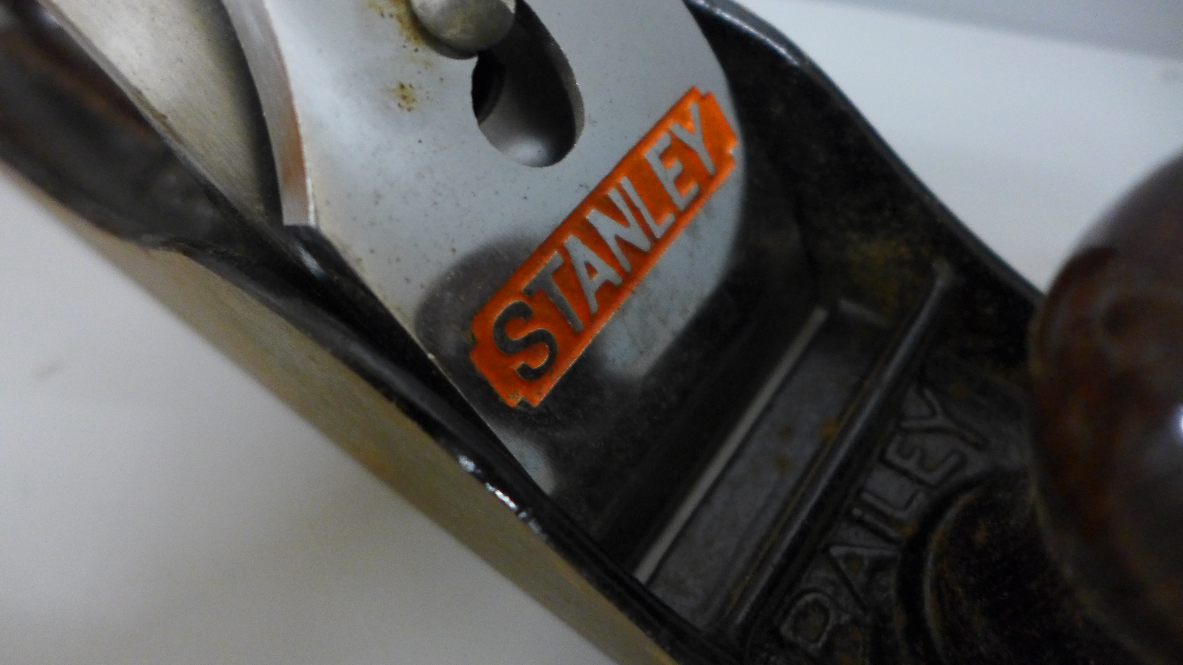 A Stanley Bailey No 4 wood plane, boxed with instructions - Image 2 of 2