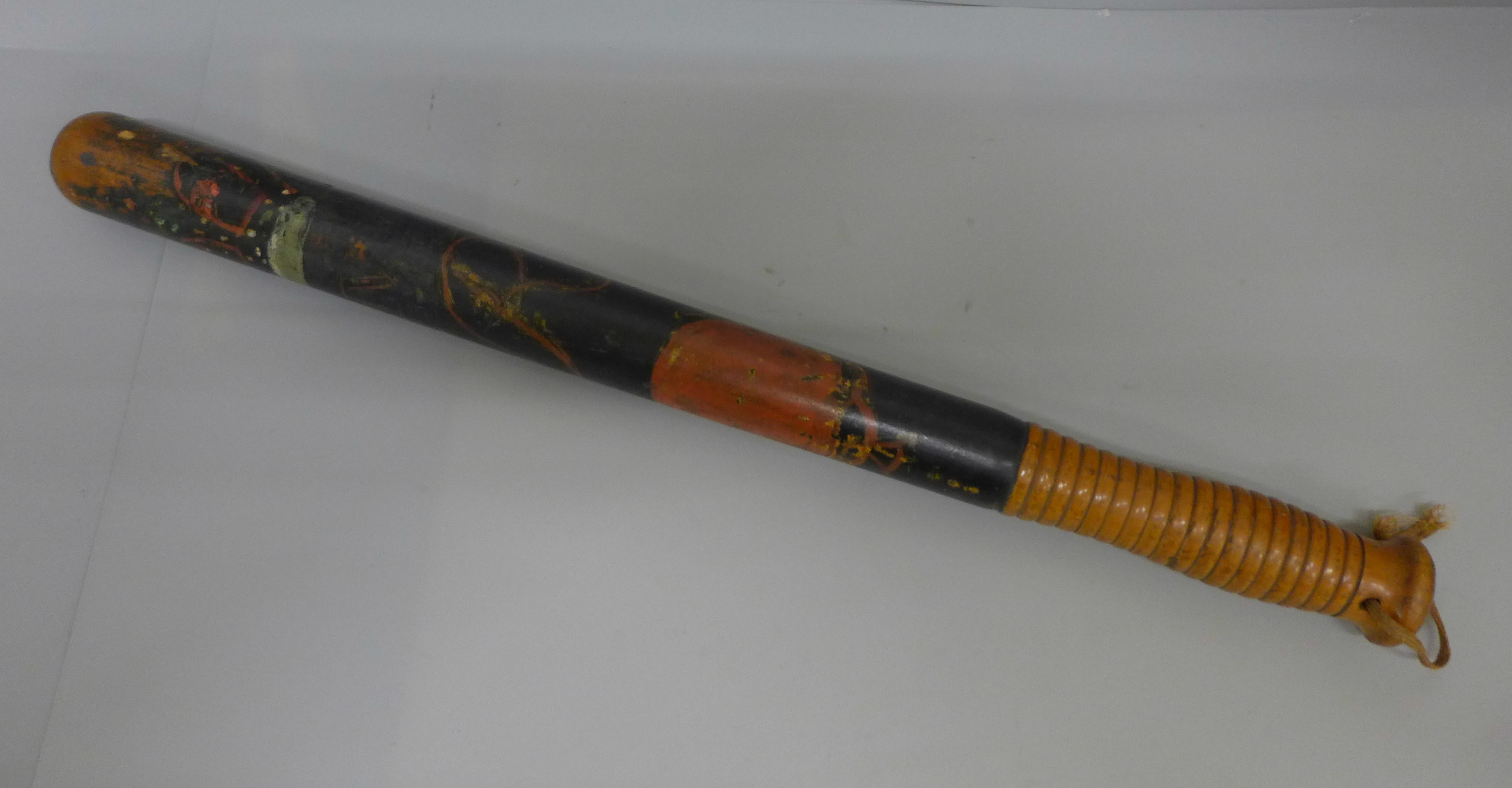 A William IV police truncheon