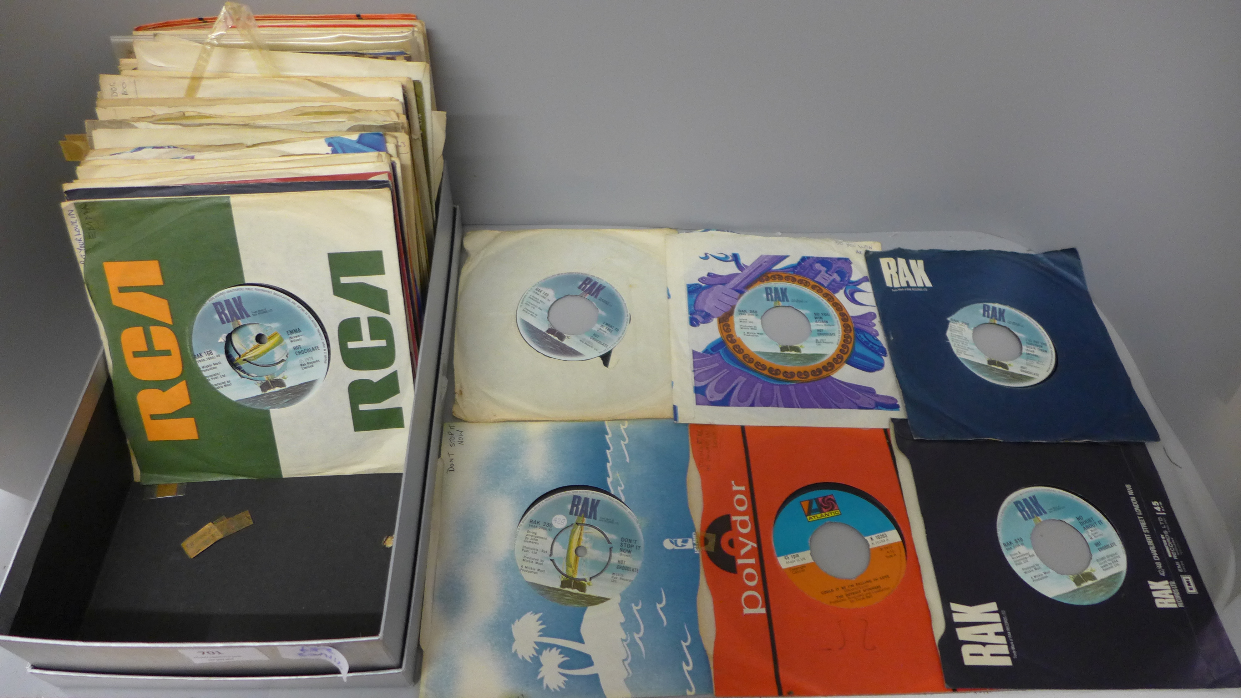 1960's, 1970's and 1980's funk, soul, disco and Motown 7" singles