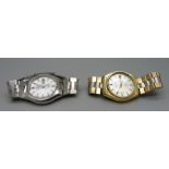 Two Seiko wristwatches, 5 Automatic and Quartz 4004