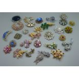Costume brooches