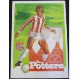 An Activity Promotions Limited football poster, printed 1970's, Stoke City FC