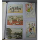 A collection of 250 Edwardian and later postcards