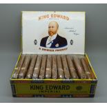 A box of 50 King Edward cigars