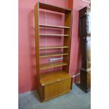 A G-Plan Form 5 teak bookcase