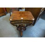 A George IV mahogany lady's sewing table