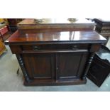 A Victorian mahogany chiffonier