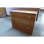 A Stag teak chest of drawers