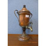 A copper urn