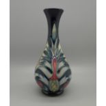 A Moorcroft Snakeshead vase, '95 backstamp, 17cm