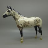 A Beswick Appaloosa Stallion