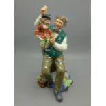 A Royal Doulton figure, The Puppetmaker, HN2253