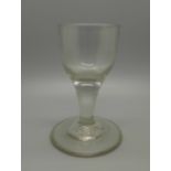 A Georgian wine glass