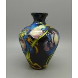 A small Moorcroft vase, 10cm