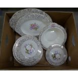 Norville Ware dinner wares including two tureens, two serving platters, dinner plates, side