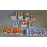 A collection of over 1000 Topps Match Attax football trading game cards, seasons 2007-8, 2008-9,