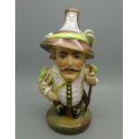 A Royal Crown Derby figure of a Mansion House Dwarf