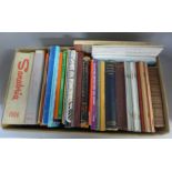 Collection of philatelic books and stamp catalogues