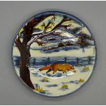 A Moorcroft Woodside Farm dish, designed Anji Davenport, £48 when new