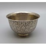 A continental bowl marked 925, 69g