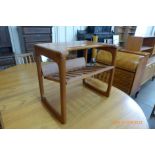 A Danish B.R. Gelsted teak coffee/magazine table