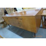 A G-Plan walnut sideboard