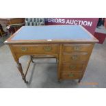 A Victorian Shapland & Petter oak desk