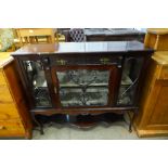 An Edward VII mahogany side cabinet